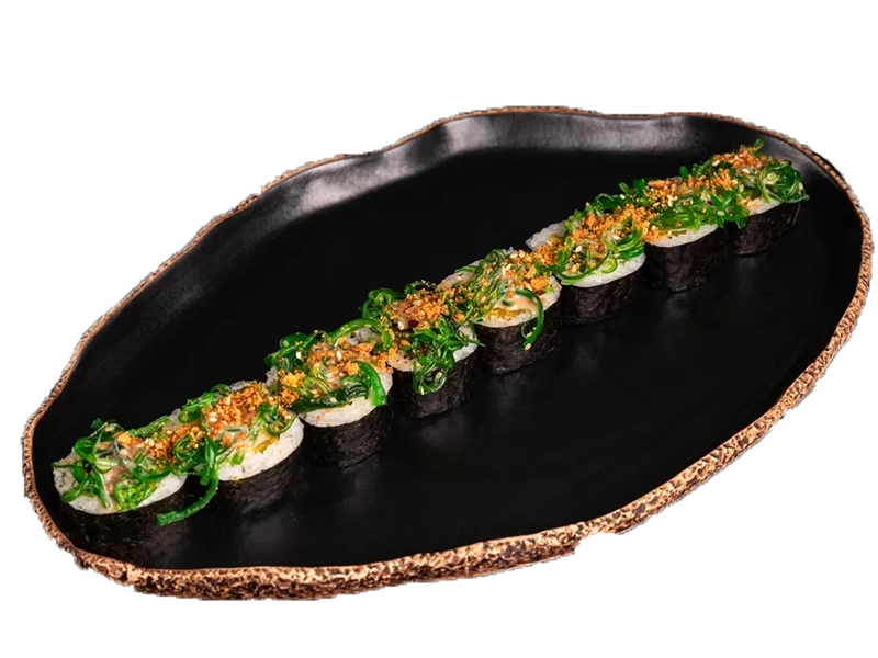 Vegeterian Roll with Chuka Wakame