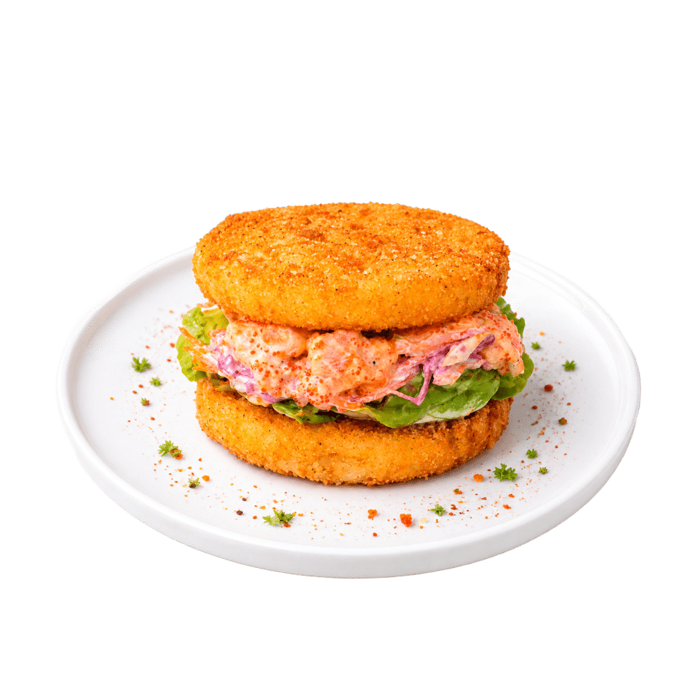 Salmon Poke Burger