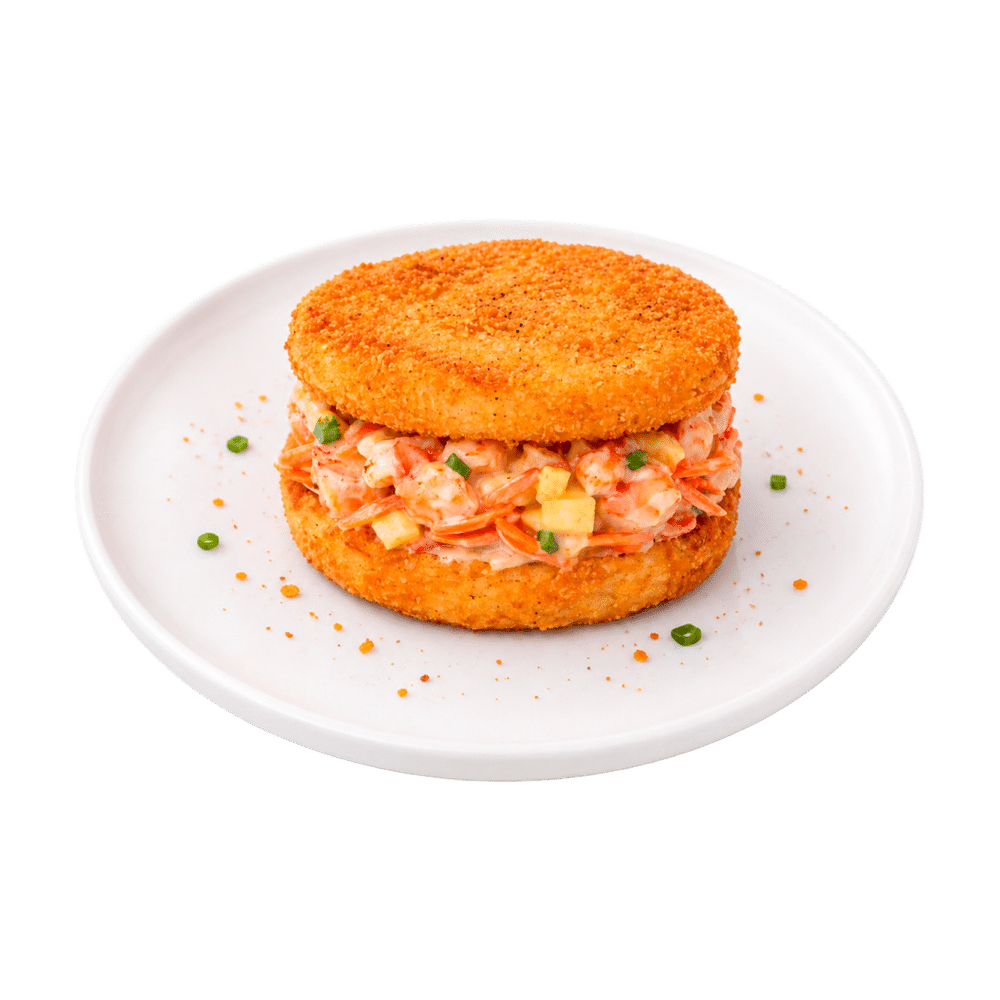 Shrimps Poke Burger